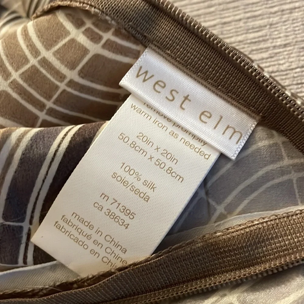 Pillow covers west elm
